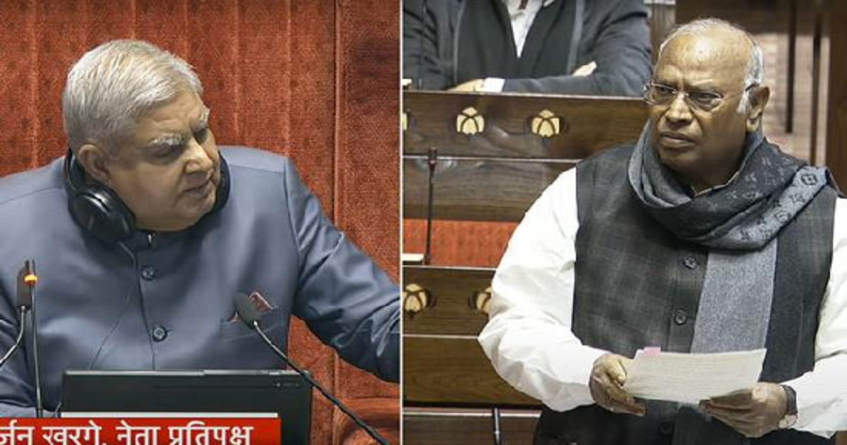 Rajya Sabha: Mallikarjun Kharge objects to his remarks being expunged from records; Dhankar says 